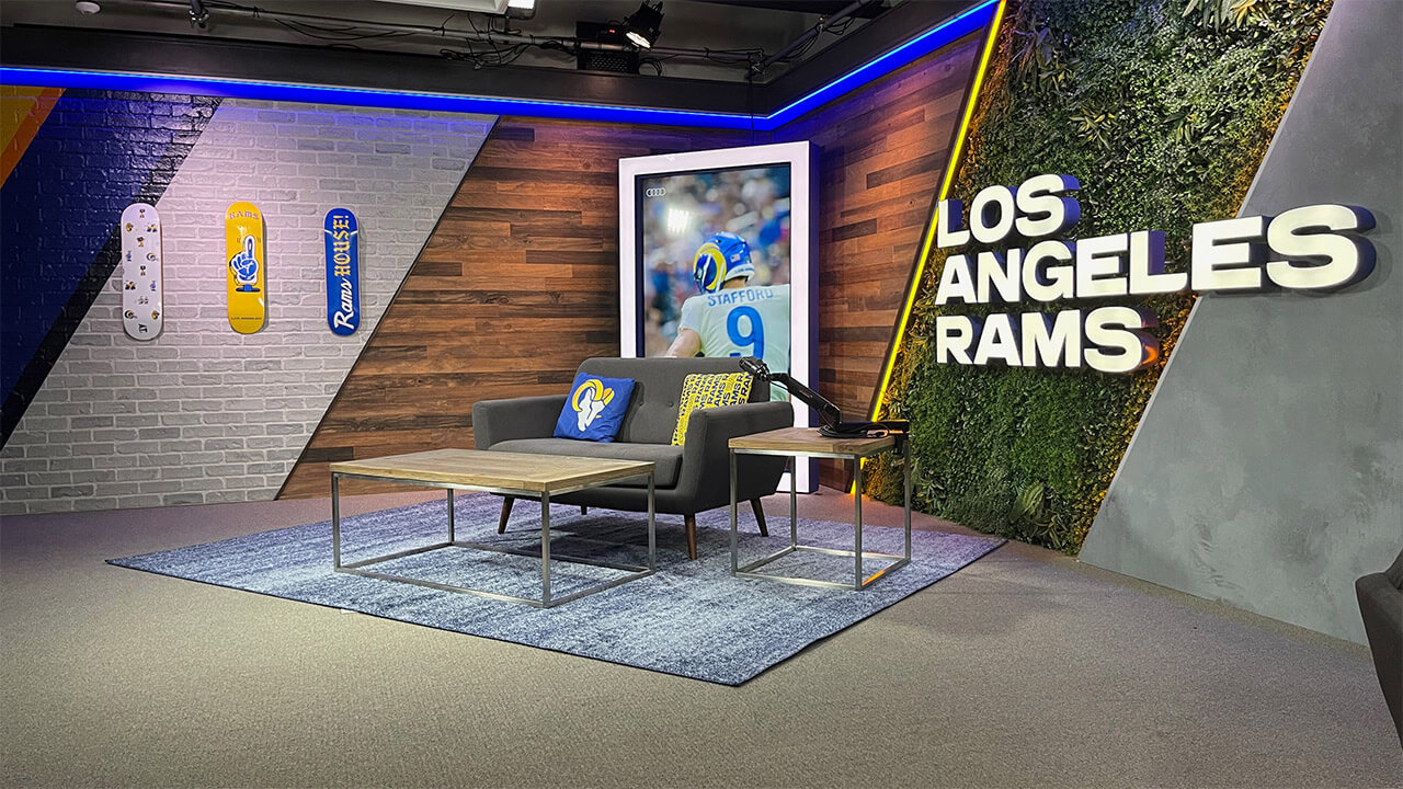 Los Angeles Rams digital studio